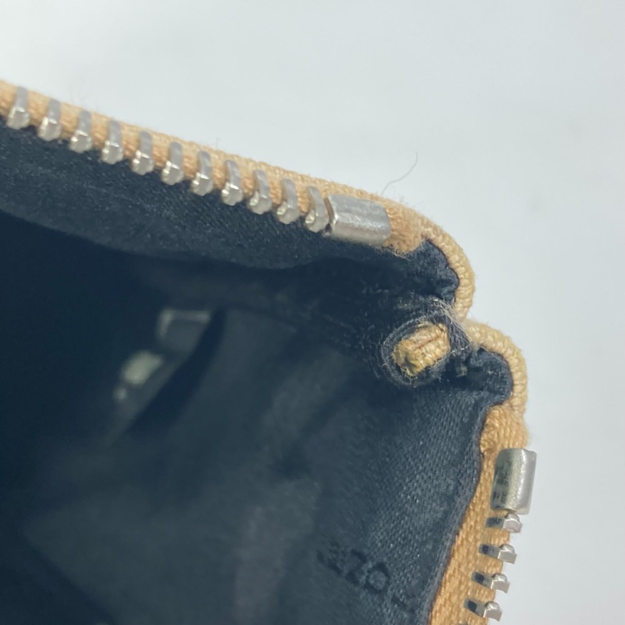 Fendi Beige Cloth Clutch Bag