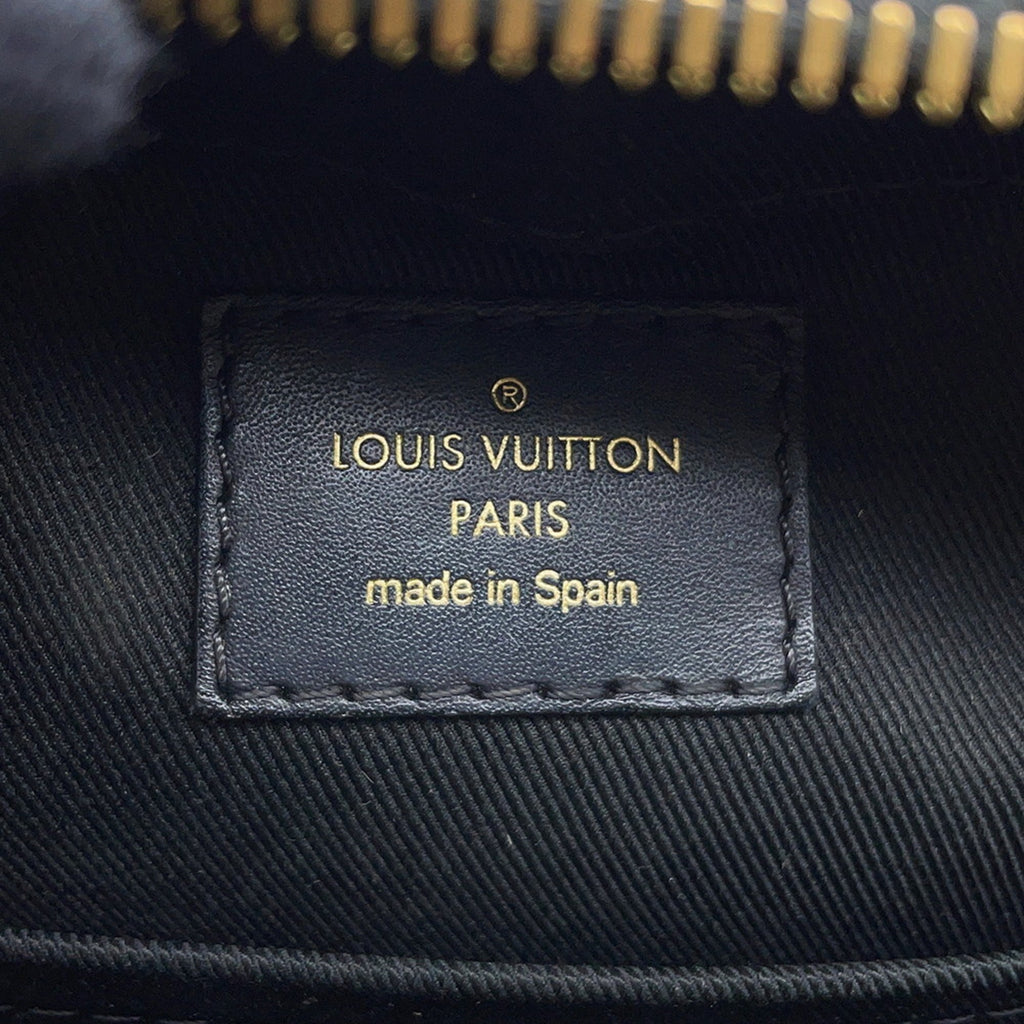 Louis Vuitton Black Monogram Noir Monogram Leather Shoulder Bag