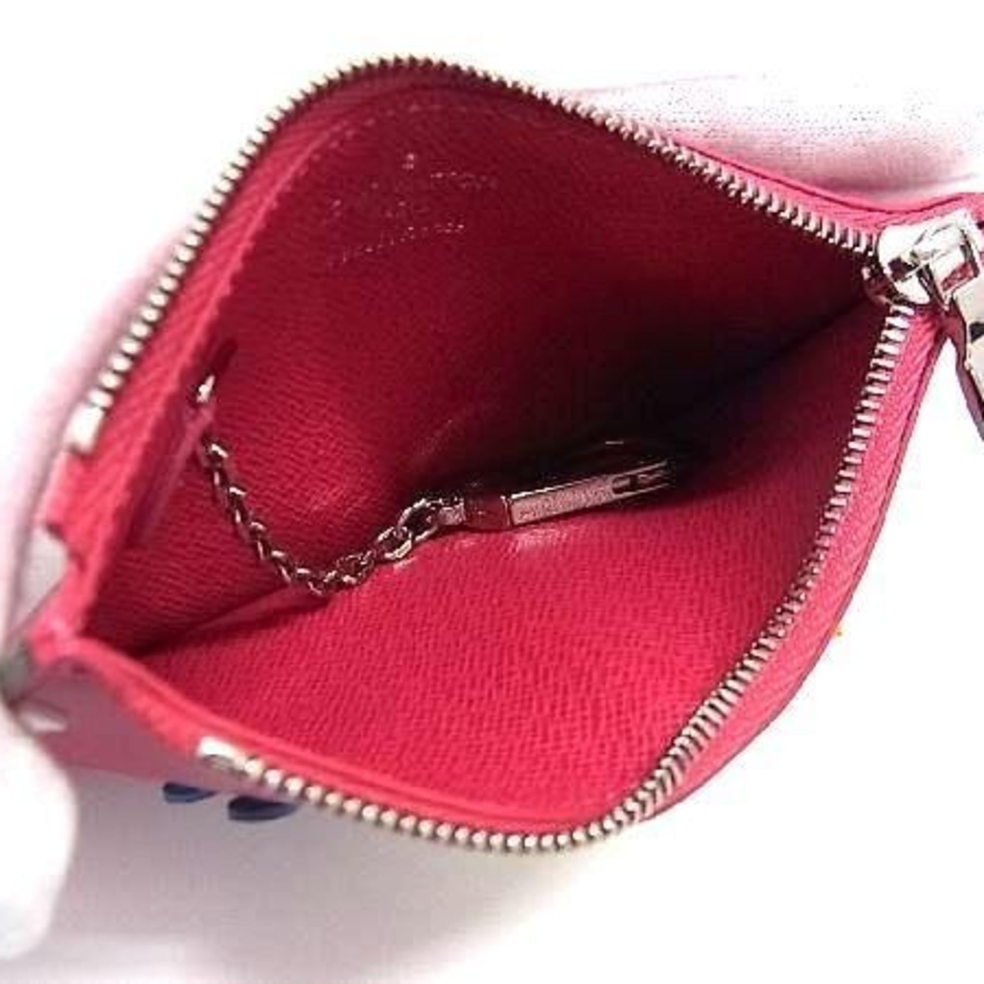Louis Vuitton Pink Pivoine Leather Coin Purse/Coin Case