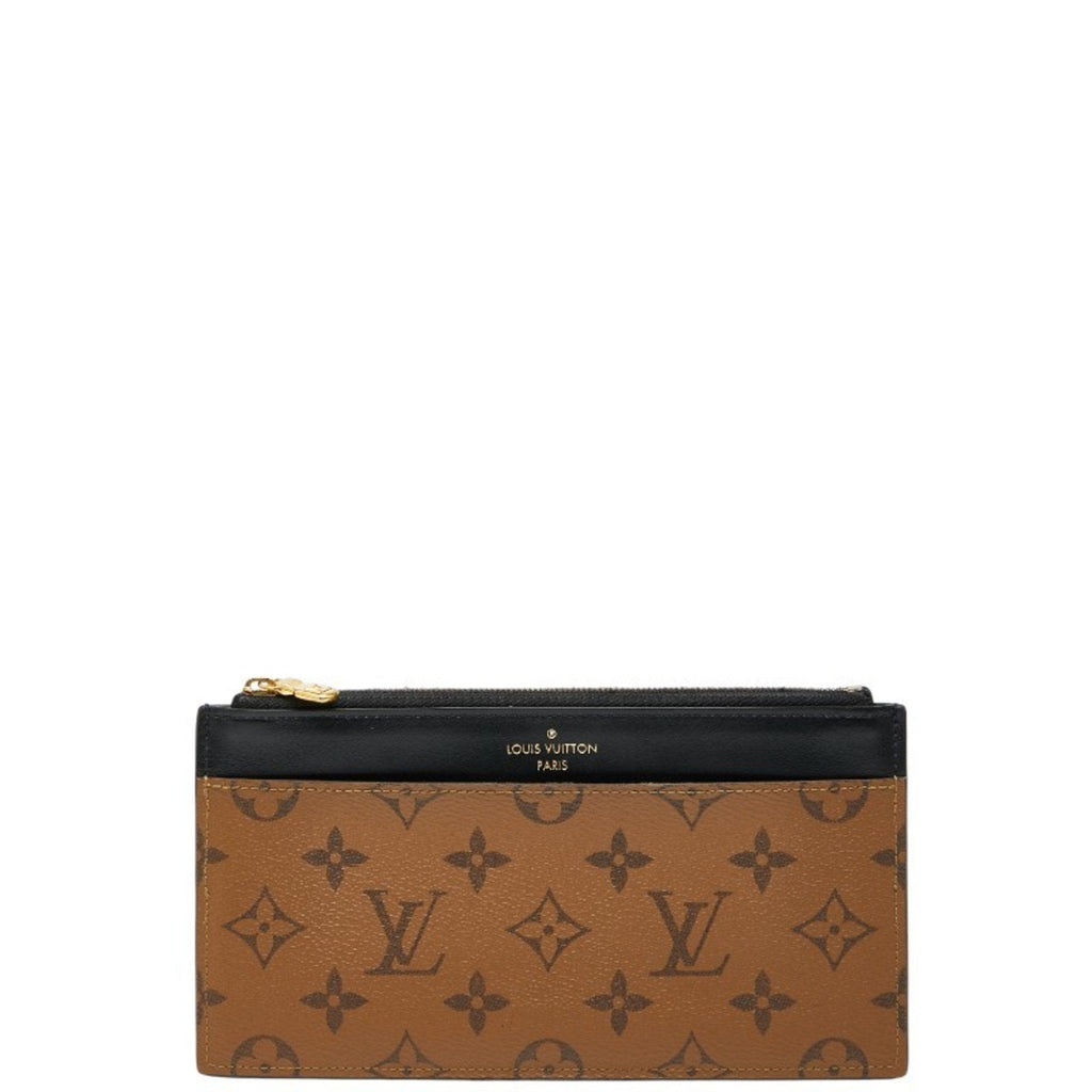 Louis Vuitton Monogram Reverse Black Brown Monogram Reverse Monogram Reverse Coin Purse/Coin Case