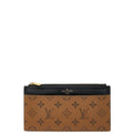 Louis Vuitton Monogram Reverse Black Brown Monogram Reverse Monogram Reverse Coin Purse/Coin Case