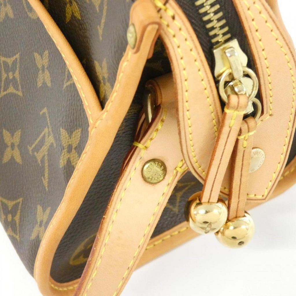 Louis Vuitton Marron Coated Canvas Shoulder Bag