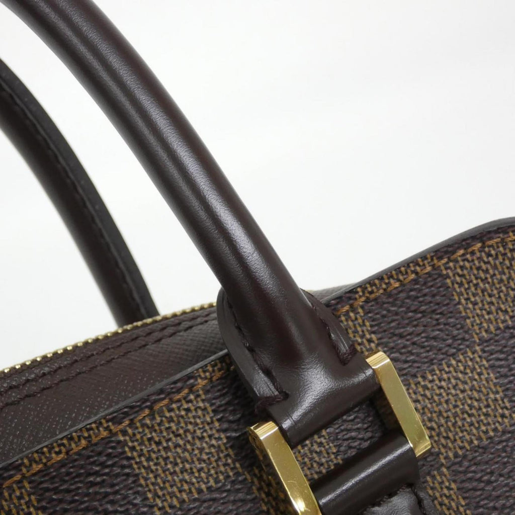 Louis Vuitton Ebene Coated Canvas Handbag
