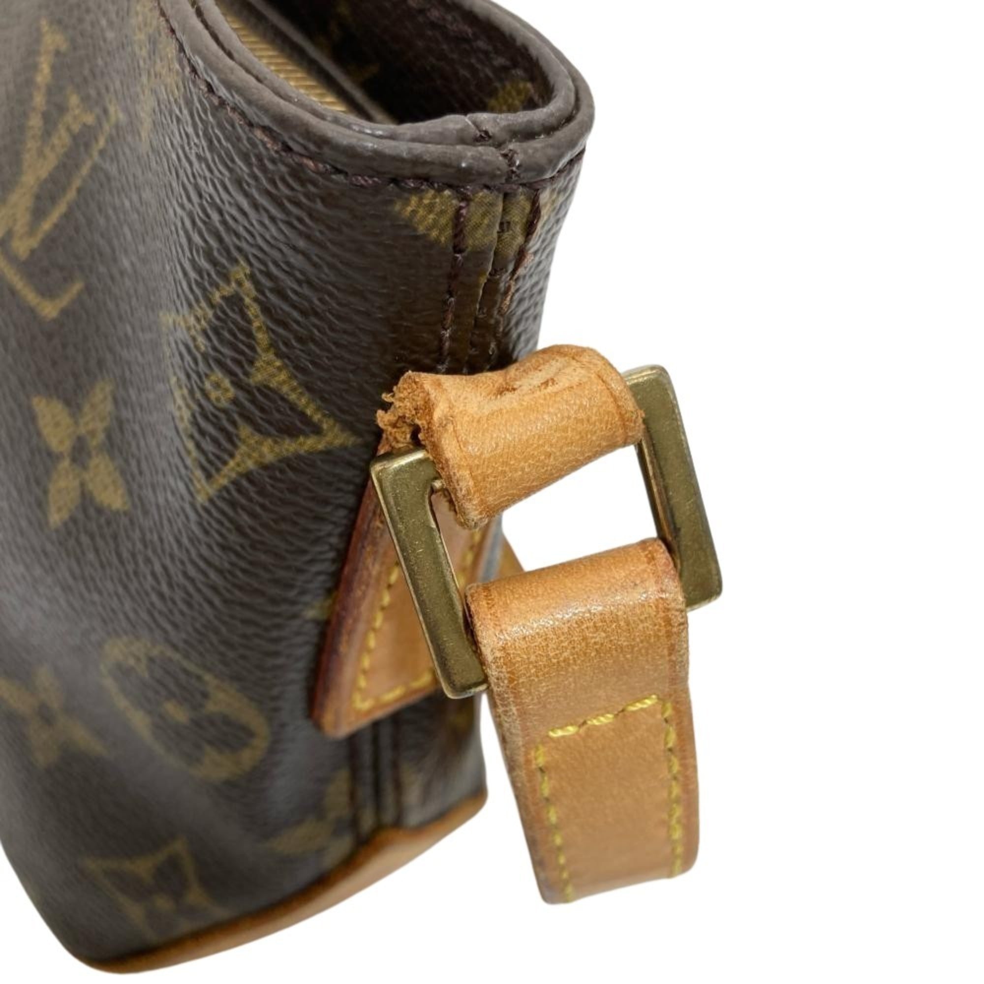 Louis Vuitton Brown Monogram Canvas Shoulder Bag