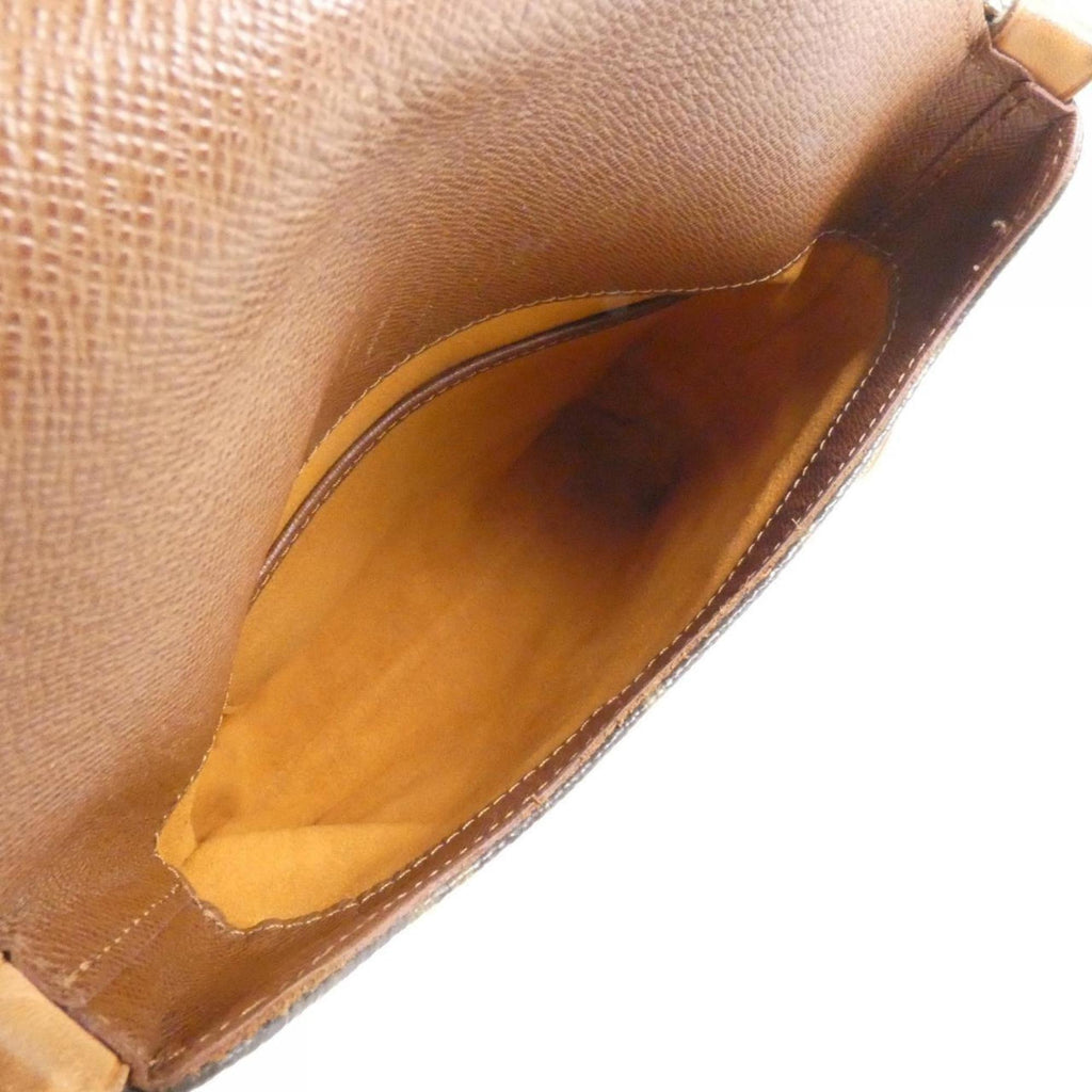 Louis Vuitton Marron Coated Canvas Shoulder Bag
