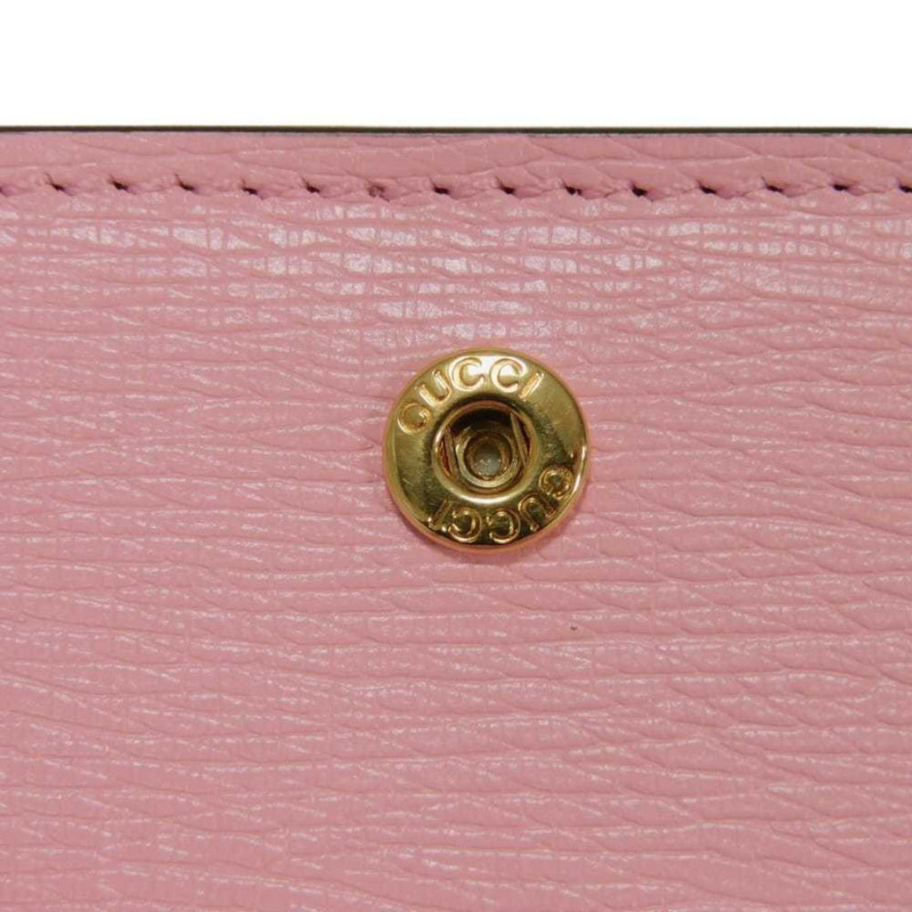 Gucci Light Pink Pink Leather Wallet (Bi-Fold) (Pre-Owned)