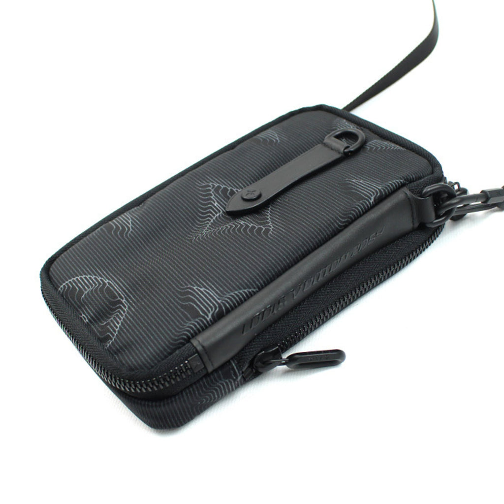 Louis Vuitton Black Nylon Leather Shoulder Bag