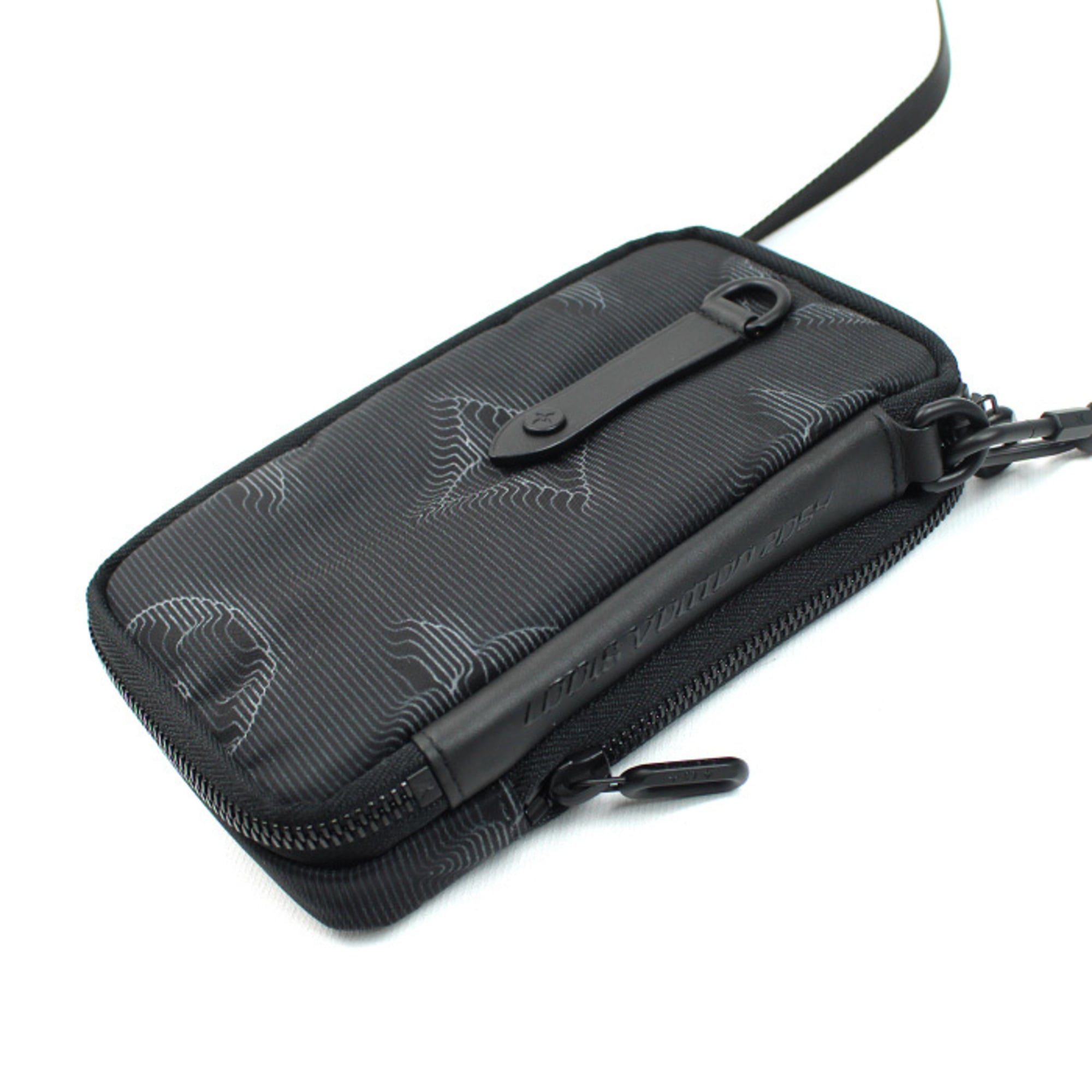 Louis Vuitton Black Nylon Leather Shoulder Bag