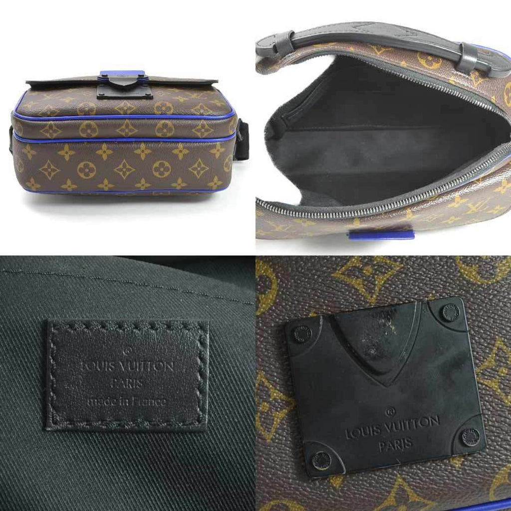 Louis Vuitton Handbag Shoulder Bag 2Way Monogram Macassar S Rock Messenger Br Canvas Men's M45863