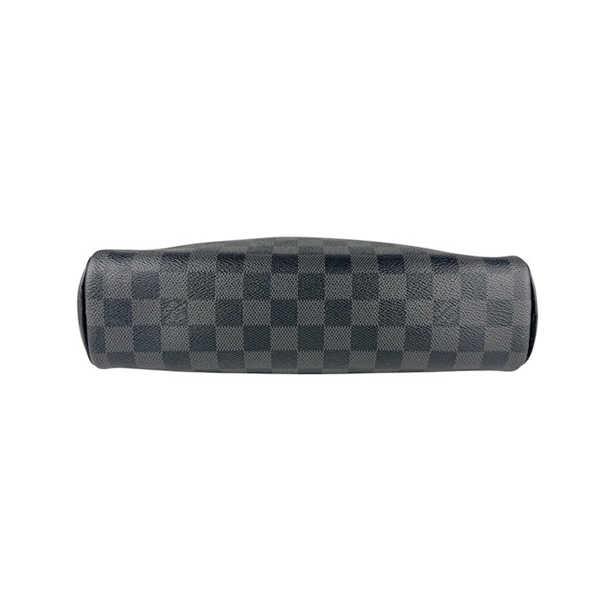 Louis Vuitton Black Damier Graphite Shoulder Bag