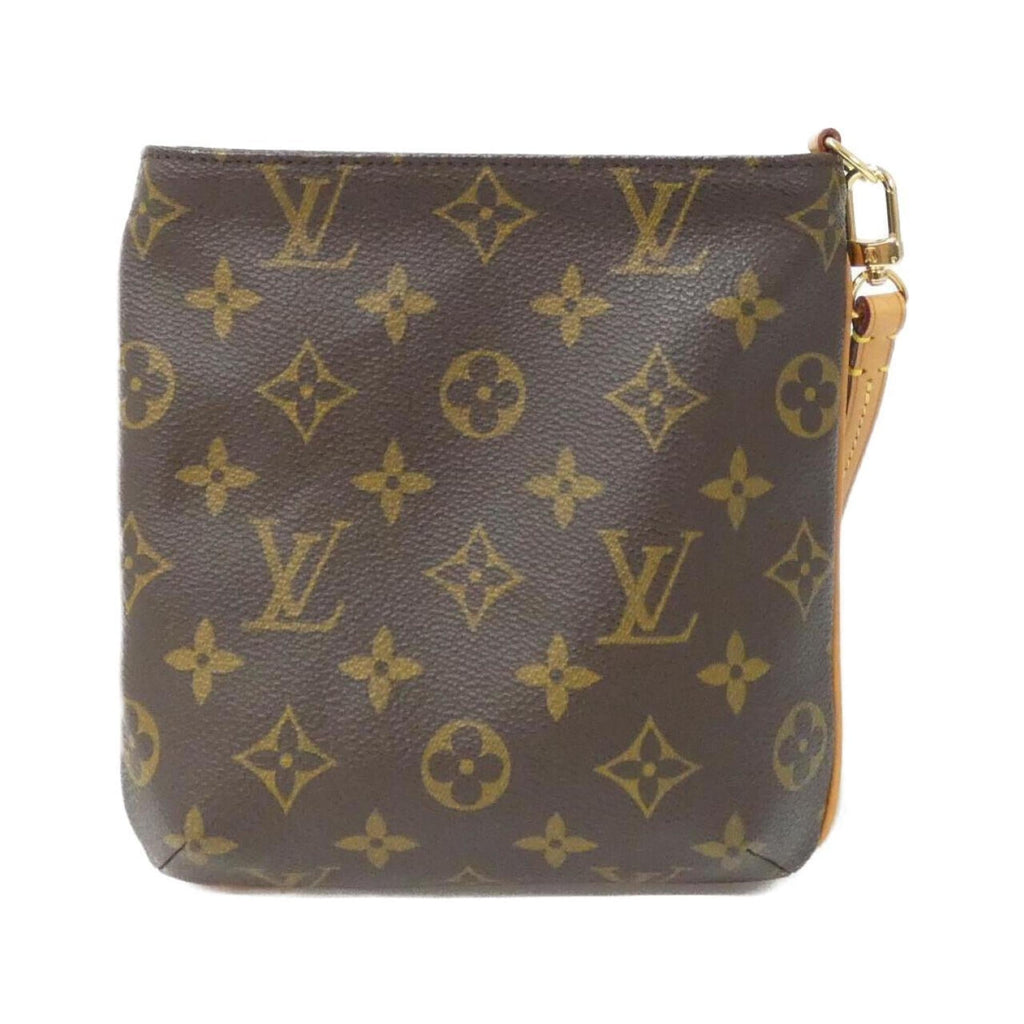 Louis Vuitton Marron Coated Canvas Handbag