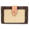 Louis Vuitton Brown Damier Canvas Damier Canvas Wallet