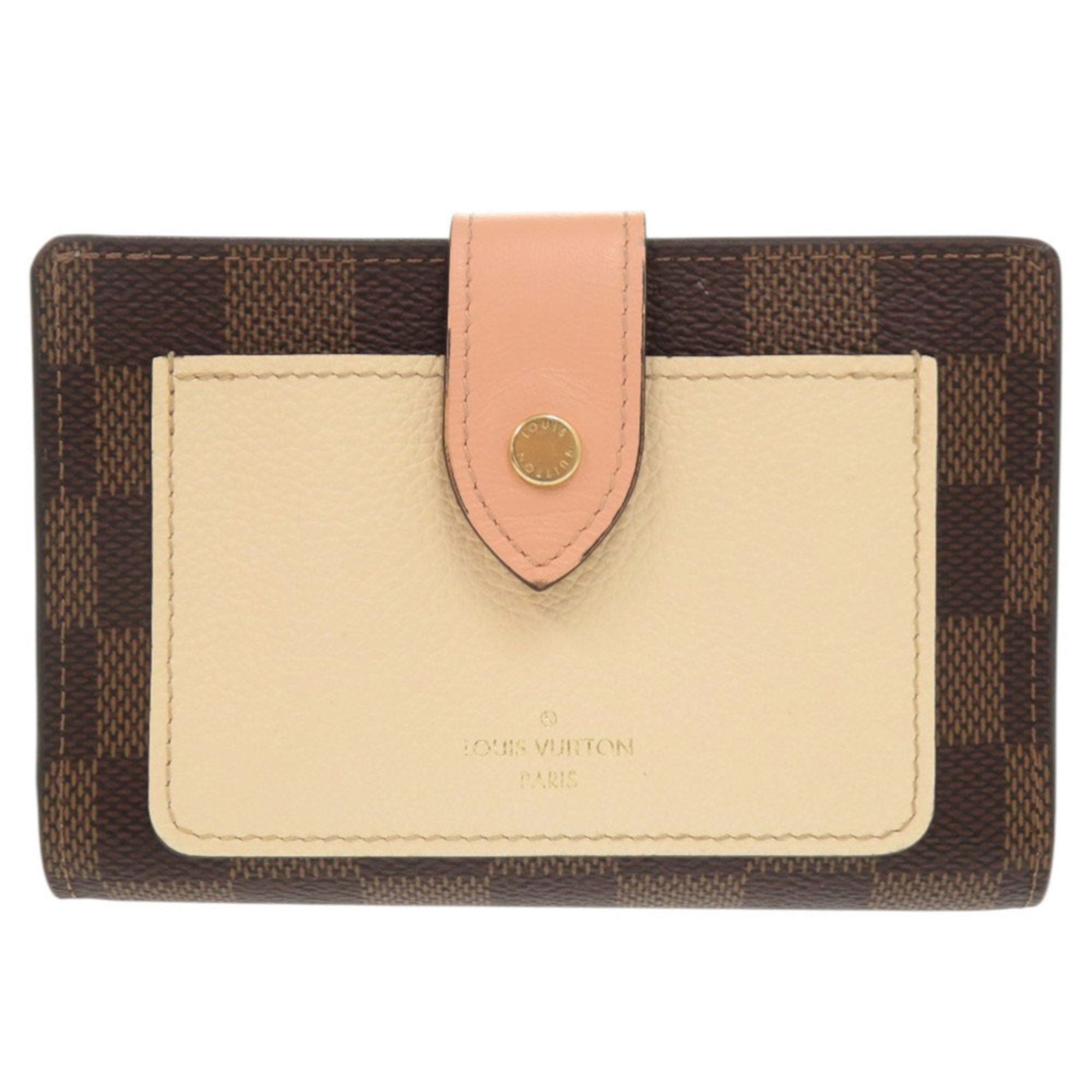 Louis Vuitton Brown Damier Canvas Damier Canvas Wallet