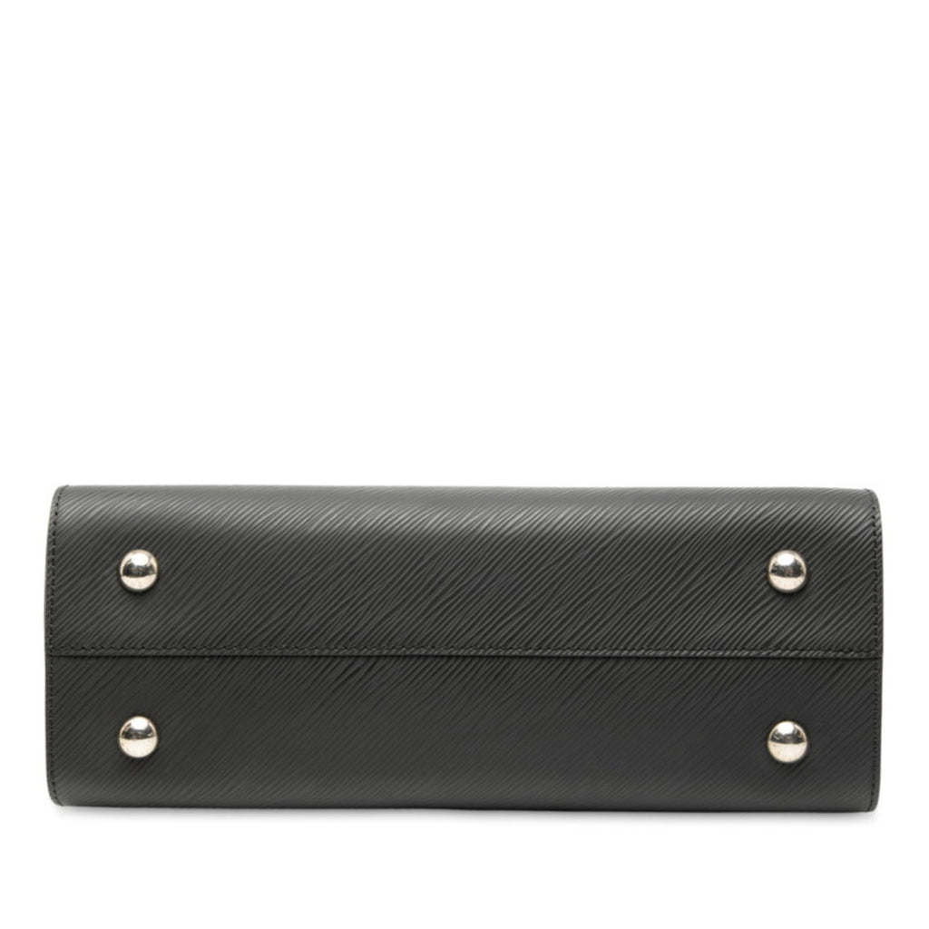Louis Vuitton Black Noir Leather Handbag Shoulder Bag