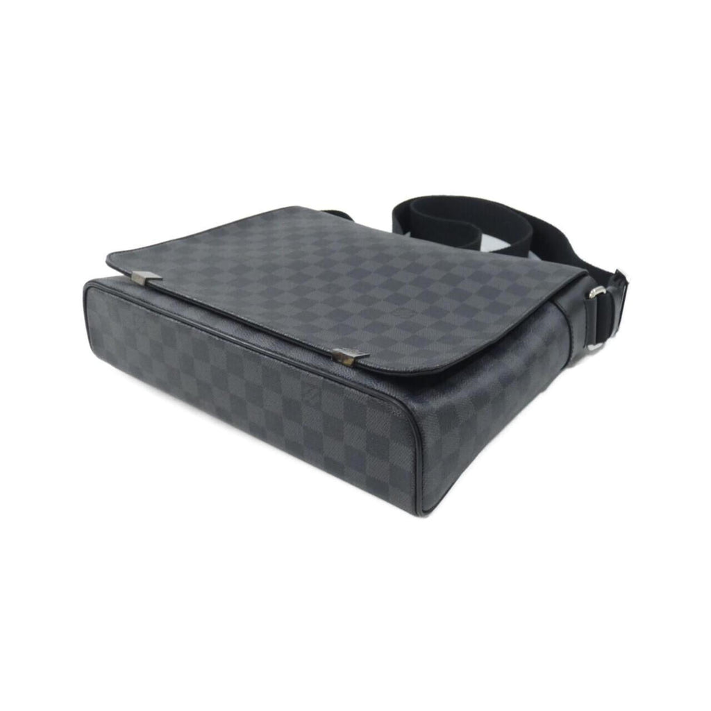 Louis Vuitton Graphite Coated Canvas Shoulder Bag