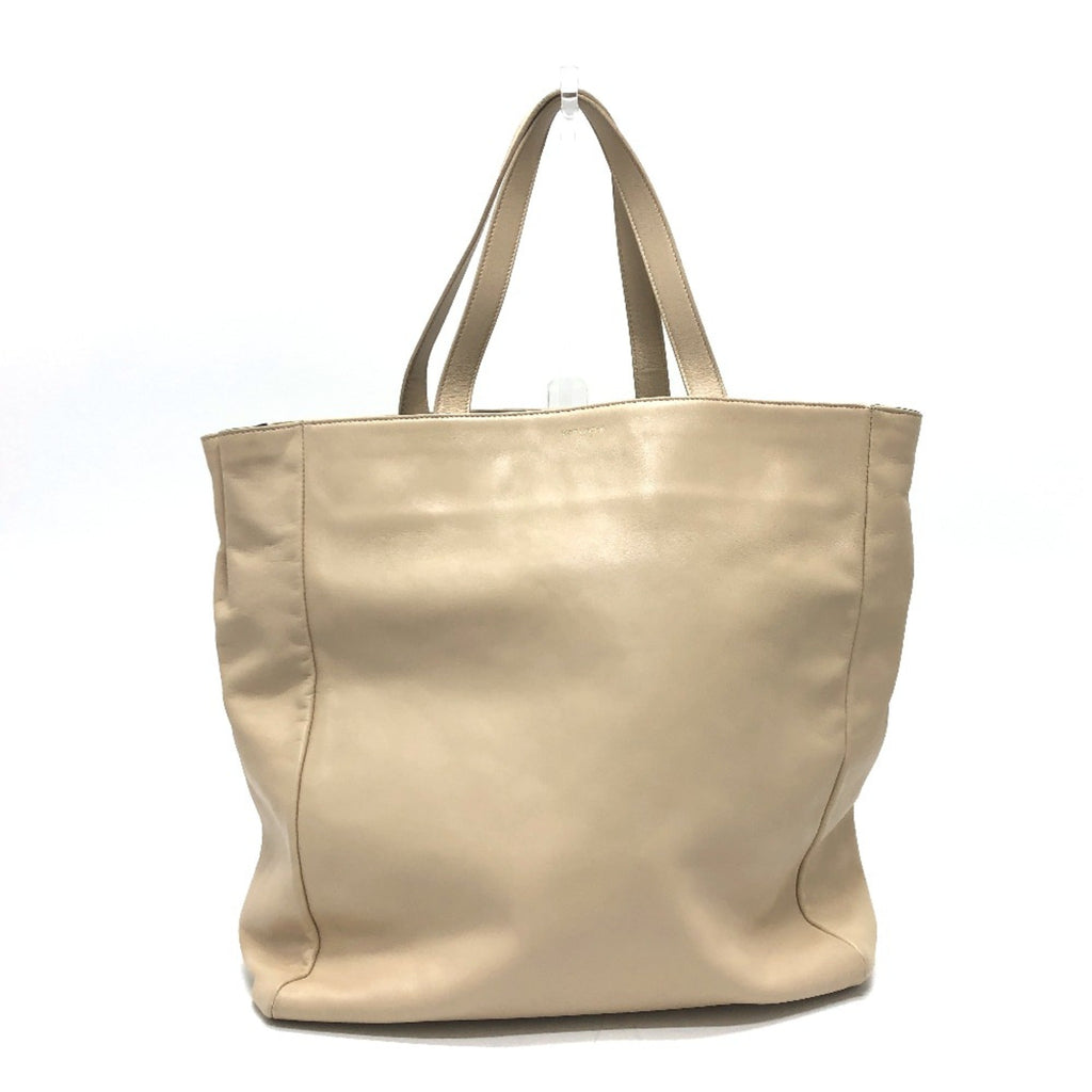 Saint Laurent Beige Leather Tote Bag (Pre-Owned)