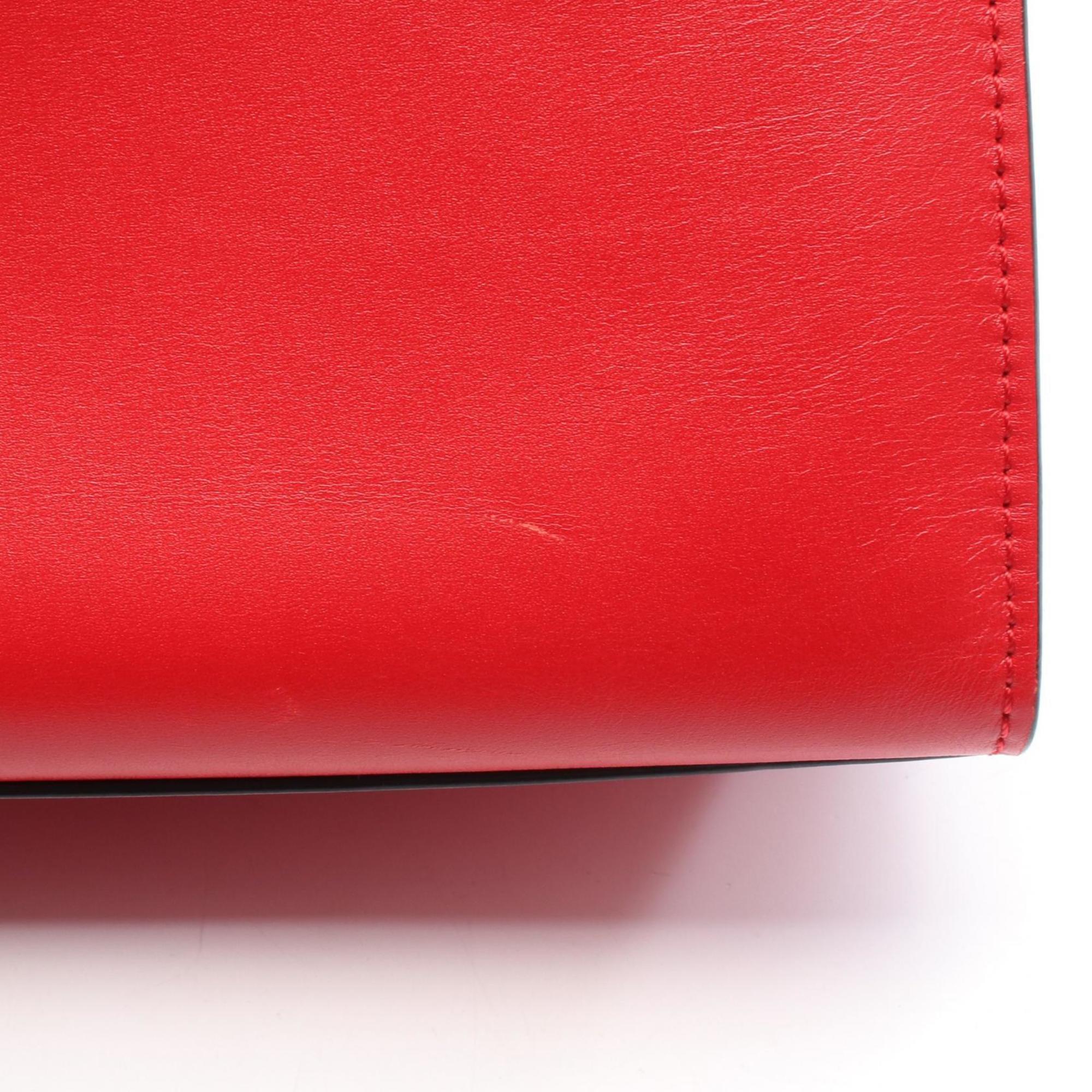 Louis Vuitton Red Color Rouge Leather Handbag