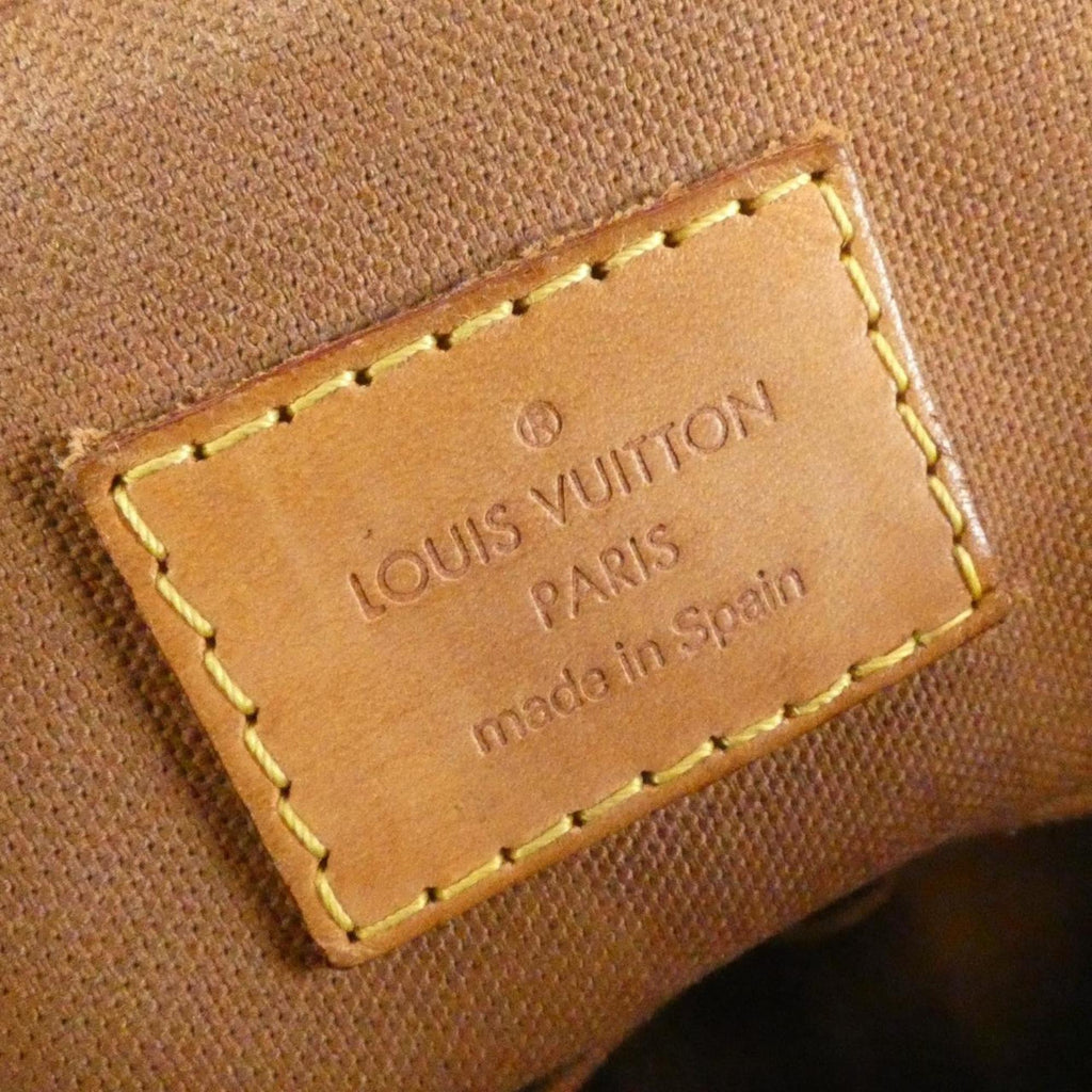 Louis Vuitton Monogram Marron Coated Canvas Shoulder Bag