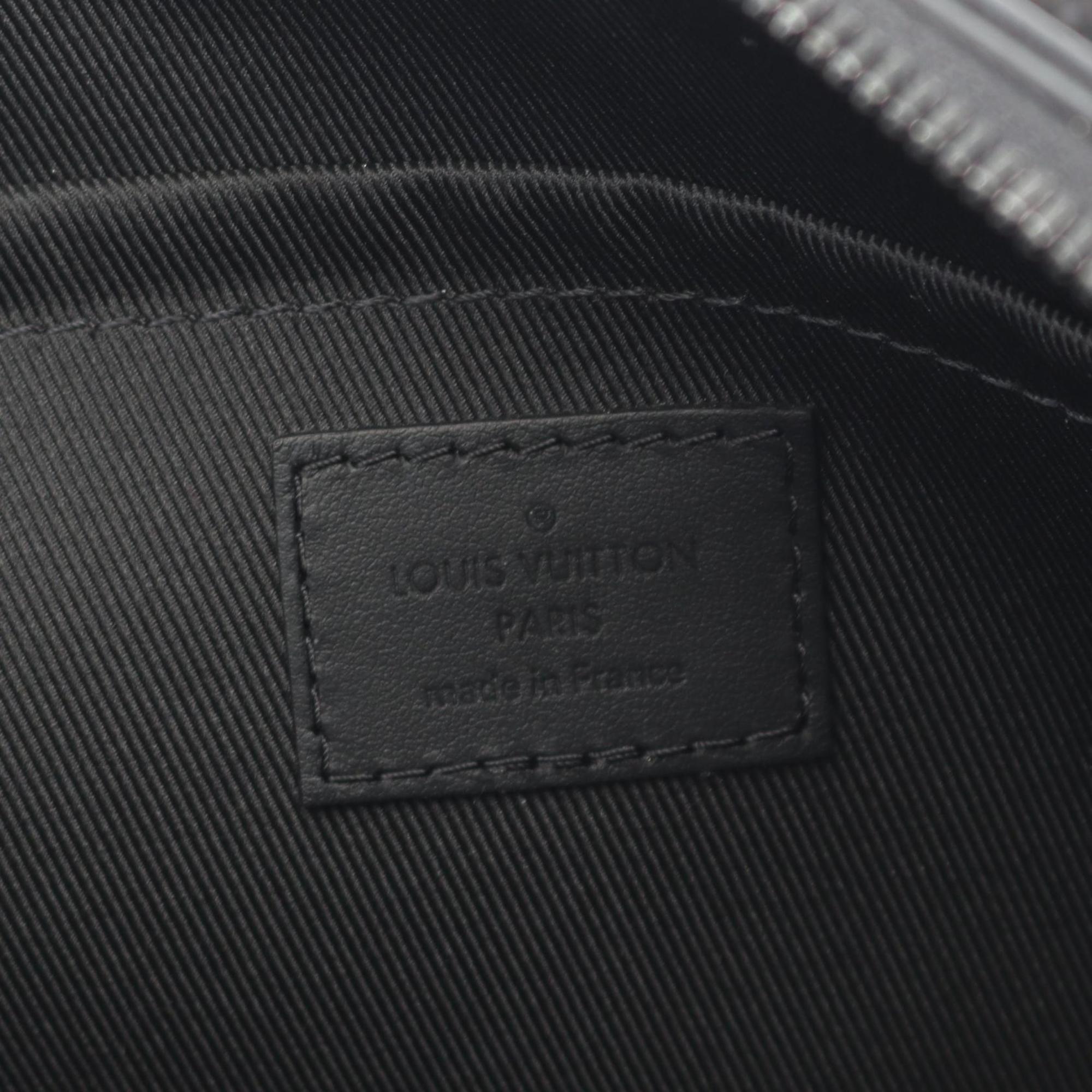 Louis Vuitton Black Noir Leather Shoulder Bag