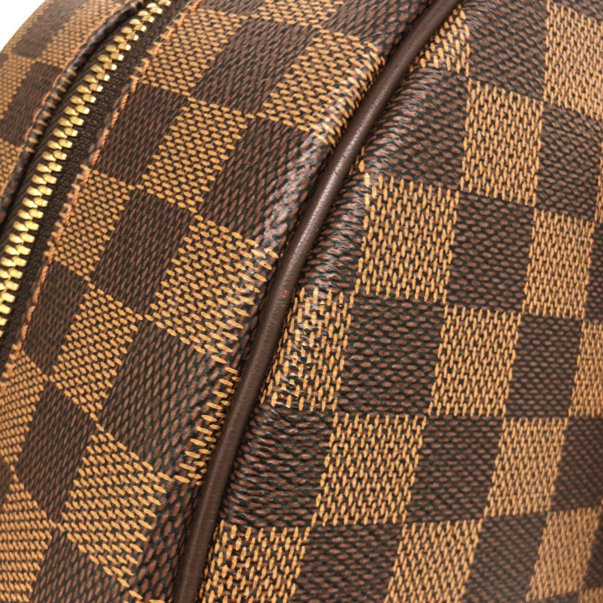 Louis Vuitton Ebene Coated Canvas Handbag
