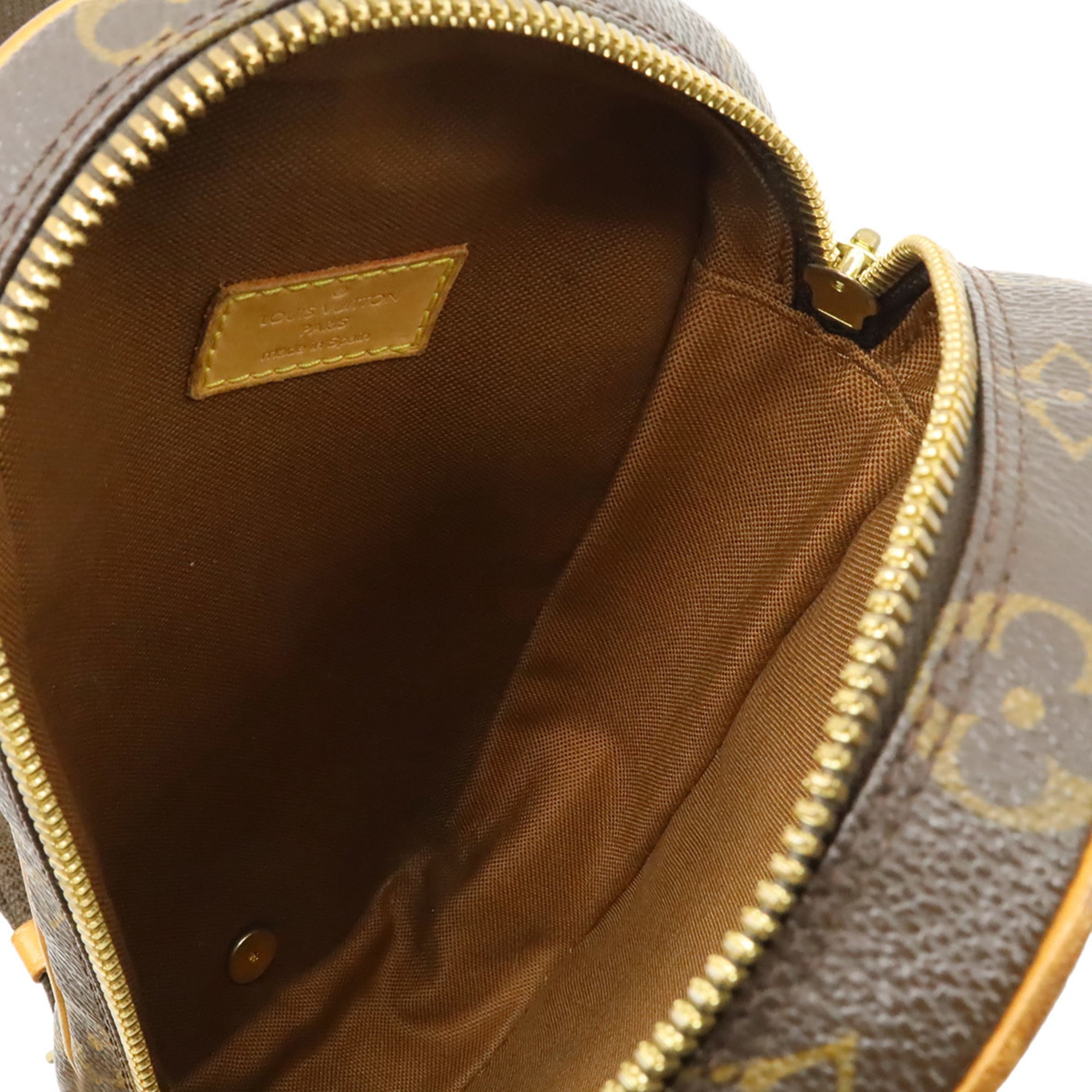 Louis Vuitton Black Brown Monogram Monogram Pochette