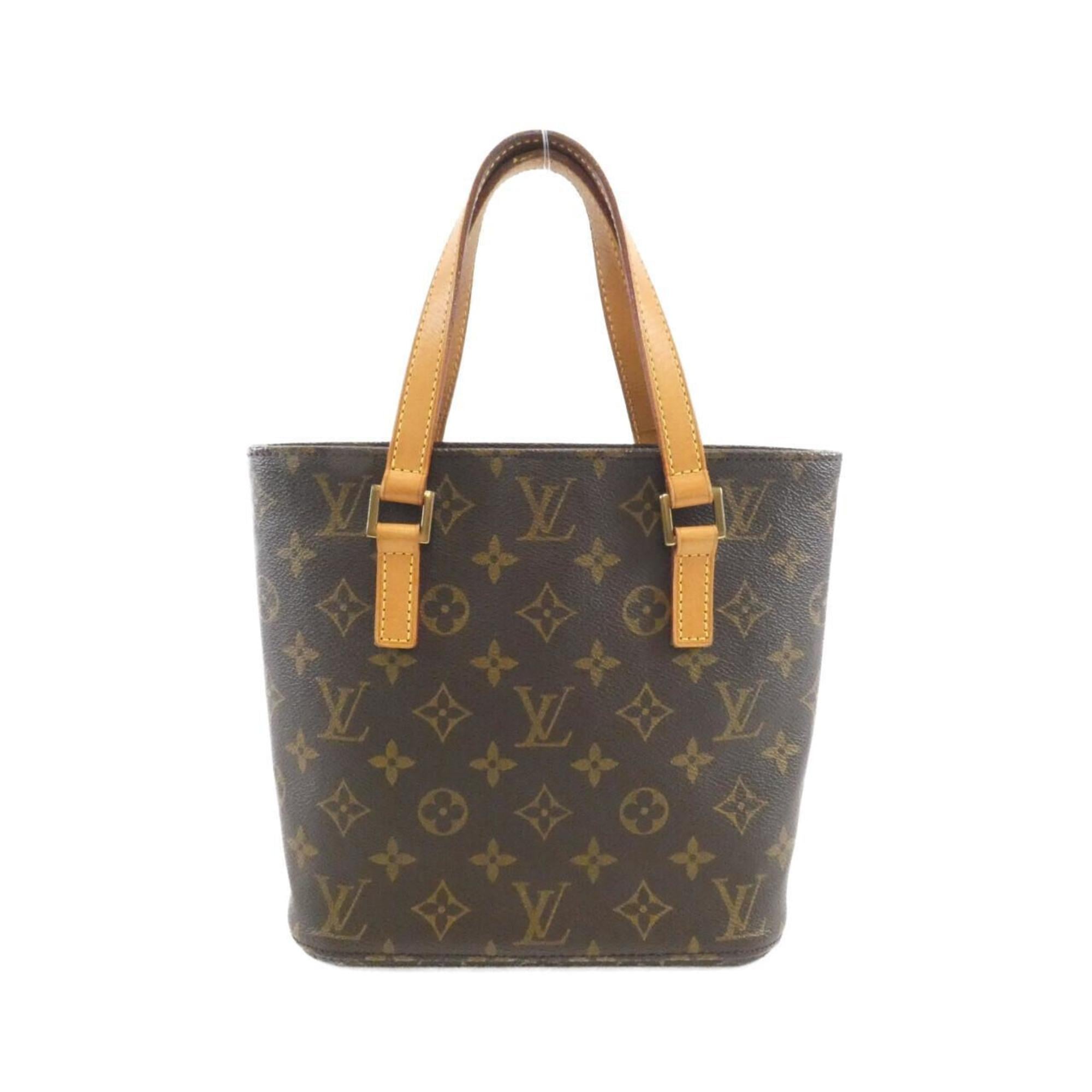 Louis Vuitton Brown Coated Canvas Handbag