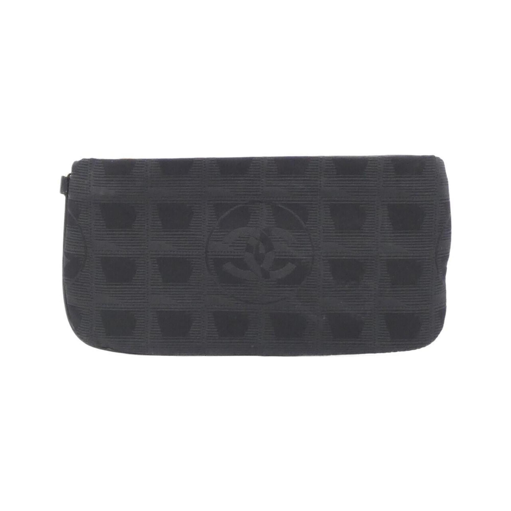 Chanel Black Nylon Handbag Pouch