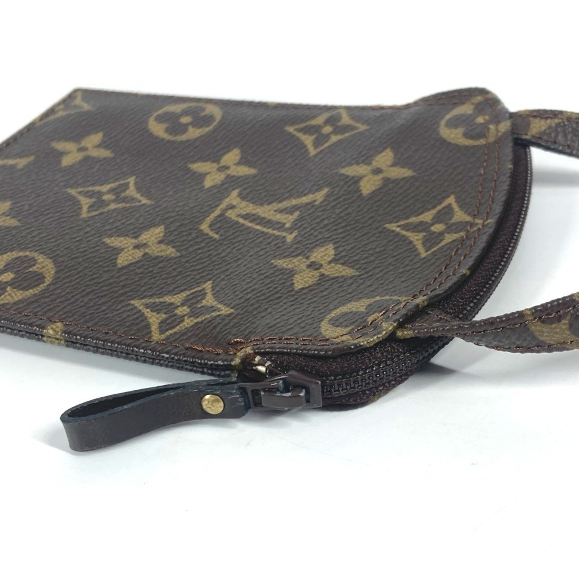 Louis Vuitton Monogram Brown Monogram Pochette Shoulder Bag