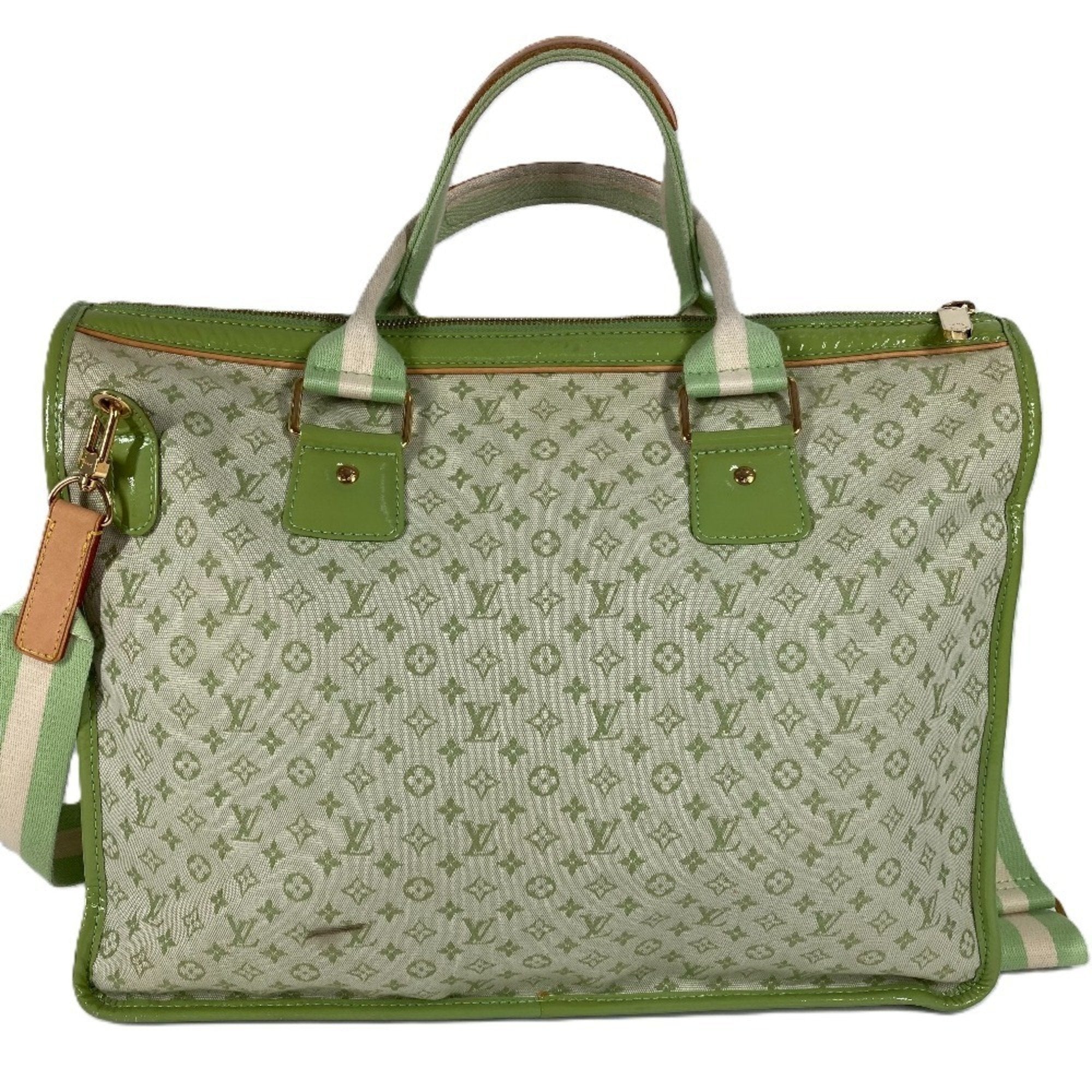 Louis Vuitton Almond Green Monogram Monogram Mini Shoulder Bag Tote Bag