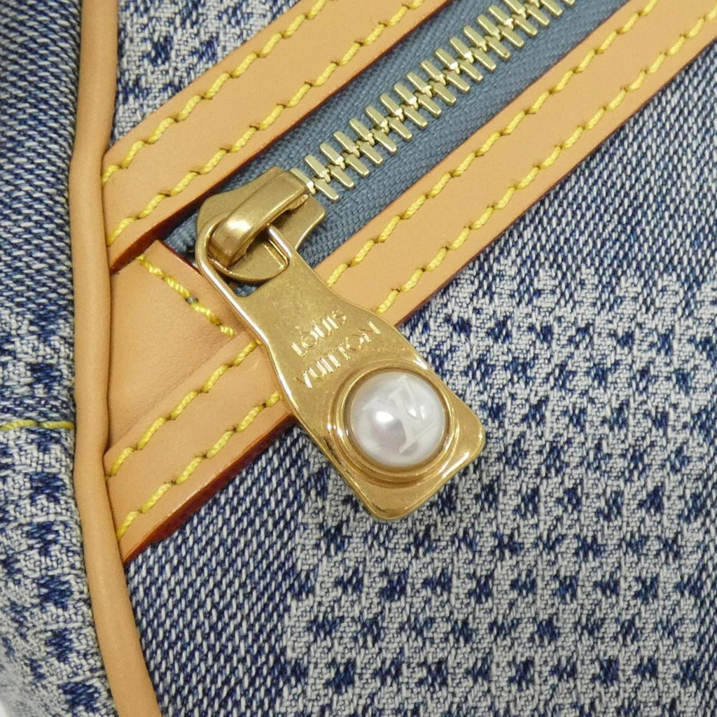 Louis Vuitton Blue Cotton Canvas Shoulder Bag