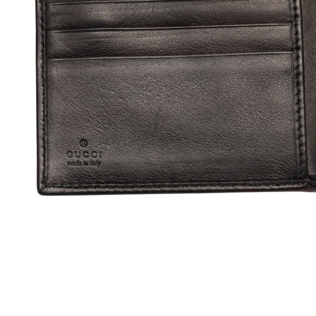 Gucci Black Leather Wallet (Bi-Fold) (Pre-Owned)