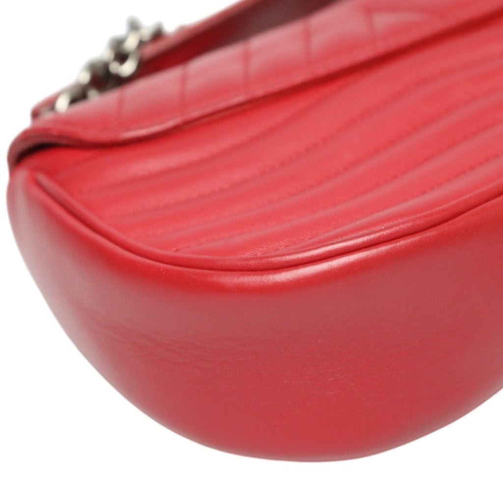 Louis Vuitton Red Color Leather Shoulder Bag
