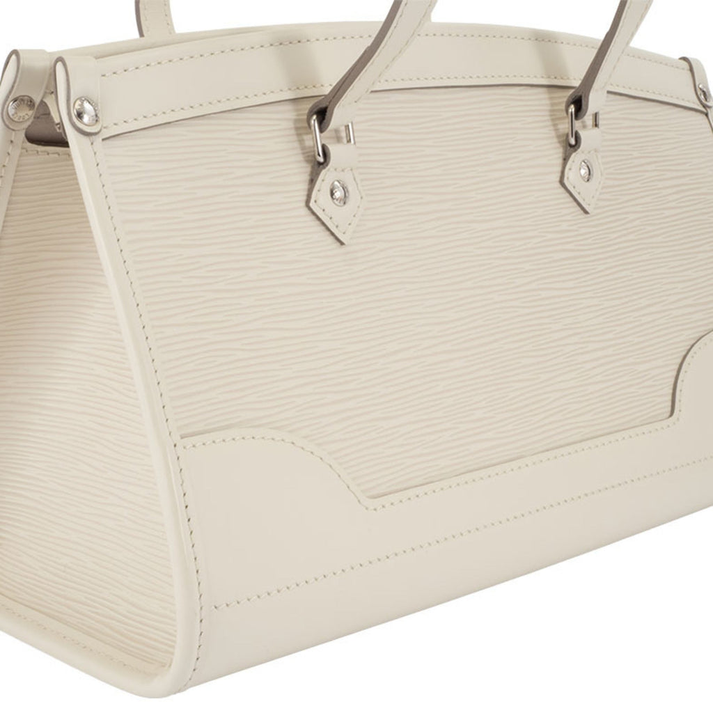 Louis Vuitton Lv Off White Epi Leather Handbag