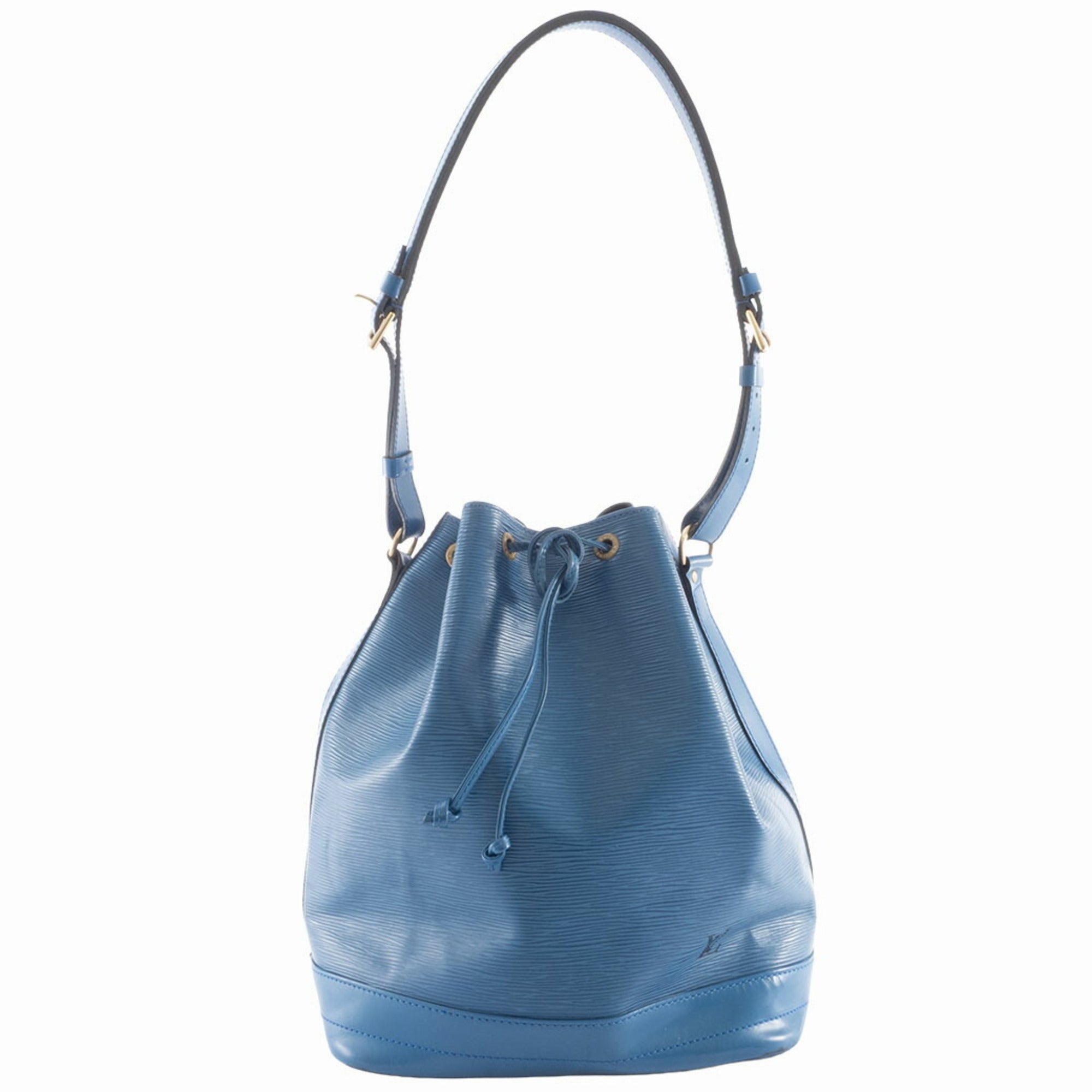 Louis Vuitton Toledo Blue Epi Leather Shoulder Bag
