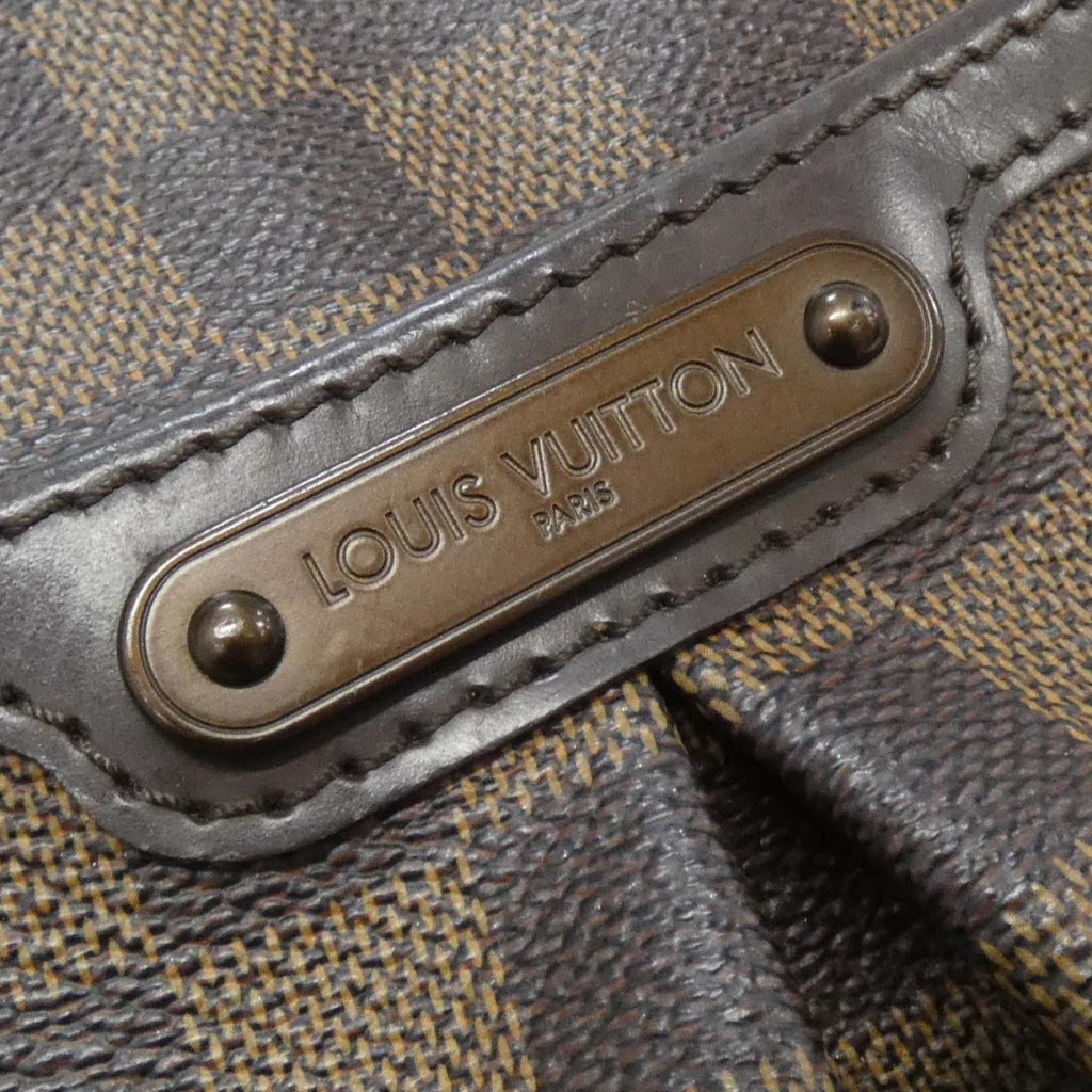Louis Vuitton Brown Coated Canvas Shoulder Bag