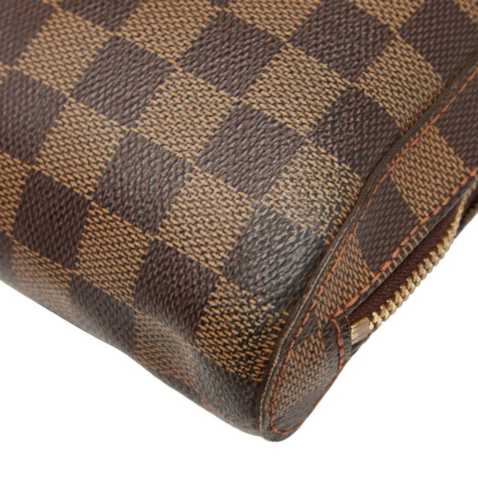 Louis Vuitton Damier Brown Pvc Leather Shoulder Bag Sling Bag