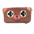 Louis Vuitton Monogram Vernis Pink Patent Leather Pochette Shoulder Bag