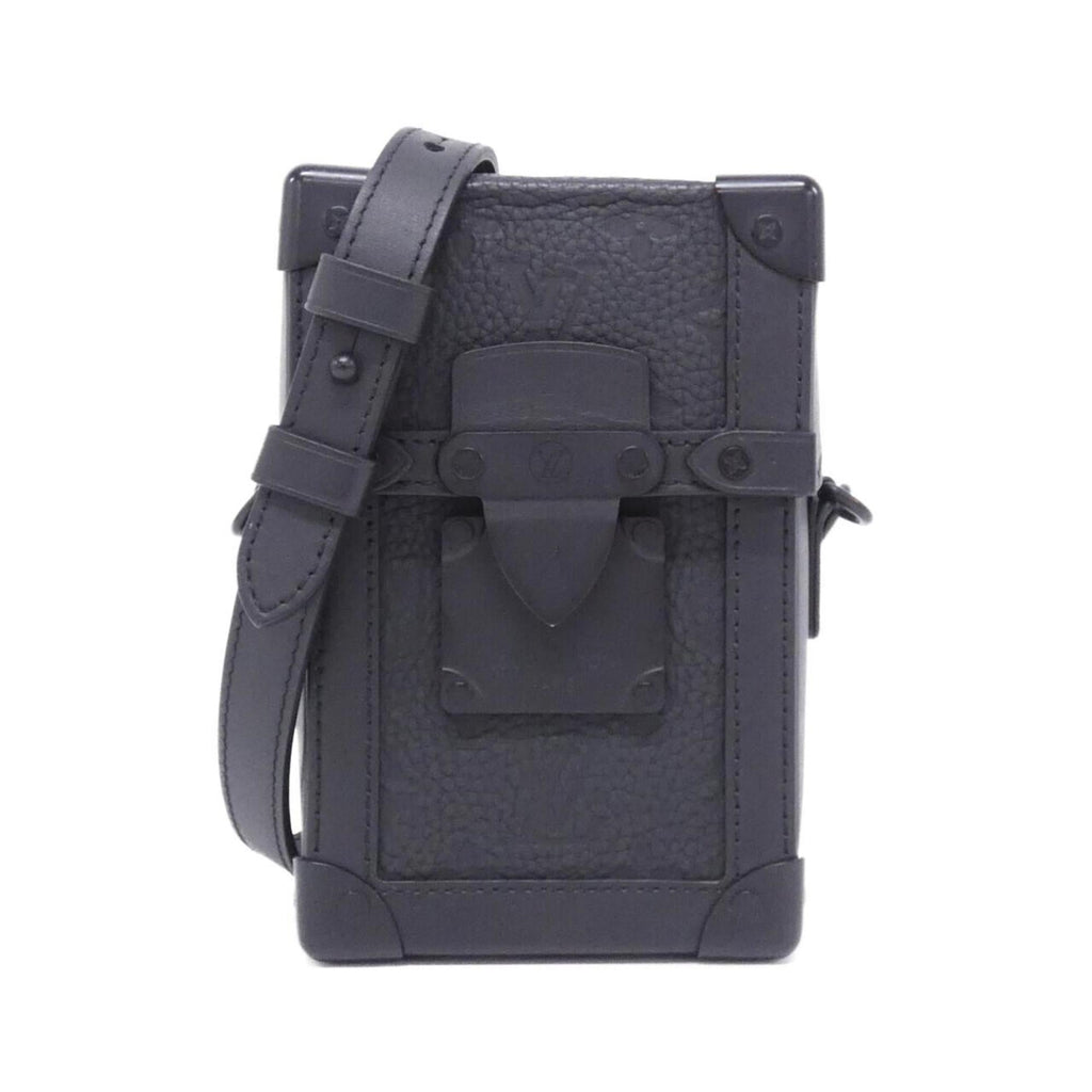 Louis Vuitton Black Leather Shoulder Bag