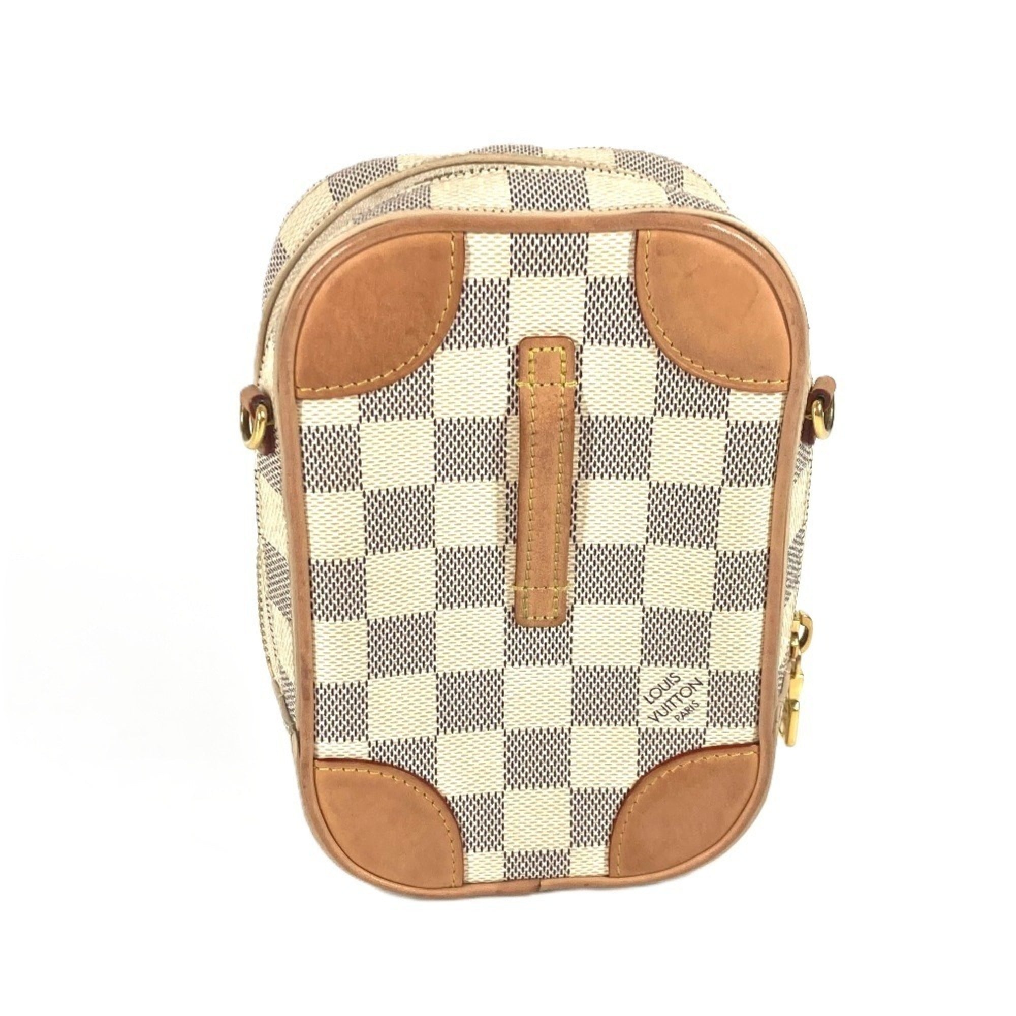 Louis Vuitton Damier Azur White Damier Azur Pochette Shoulder Bag