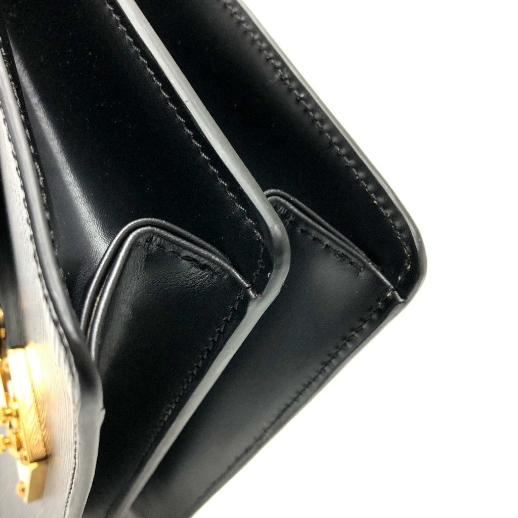Louis Vuitton Black Epi Leather Handbag