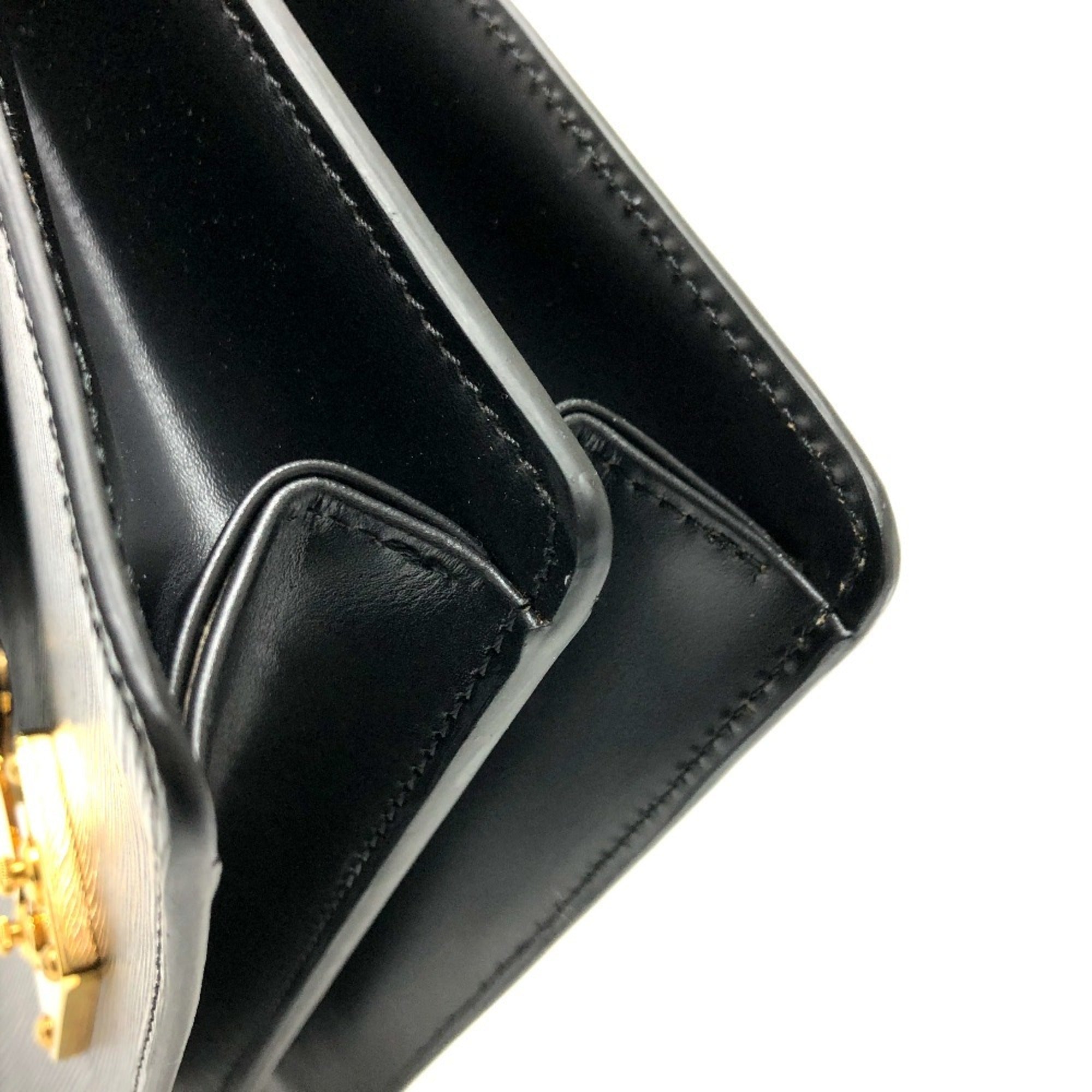Louis Vuitton Black Epi Leather Handbag