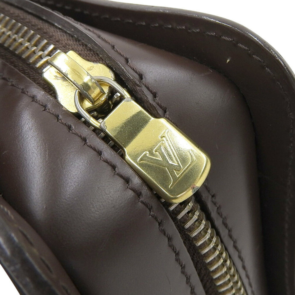Louis Vuitton Damier Damier Canvas Ebene Pvc Clutch Bag