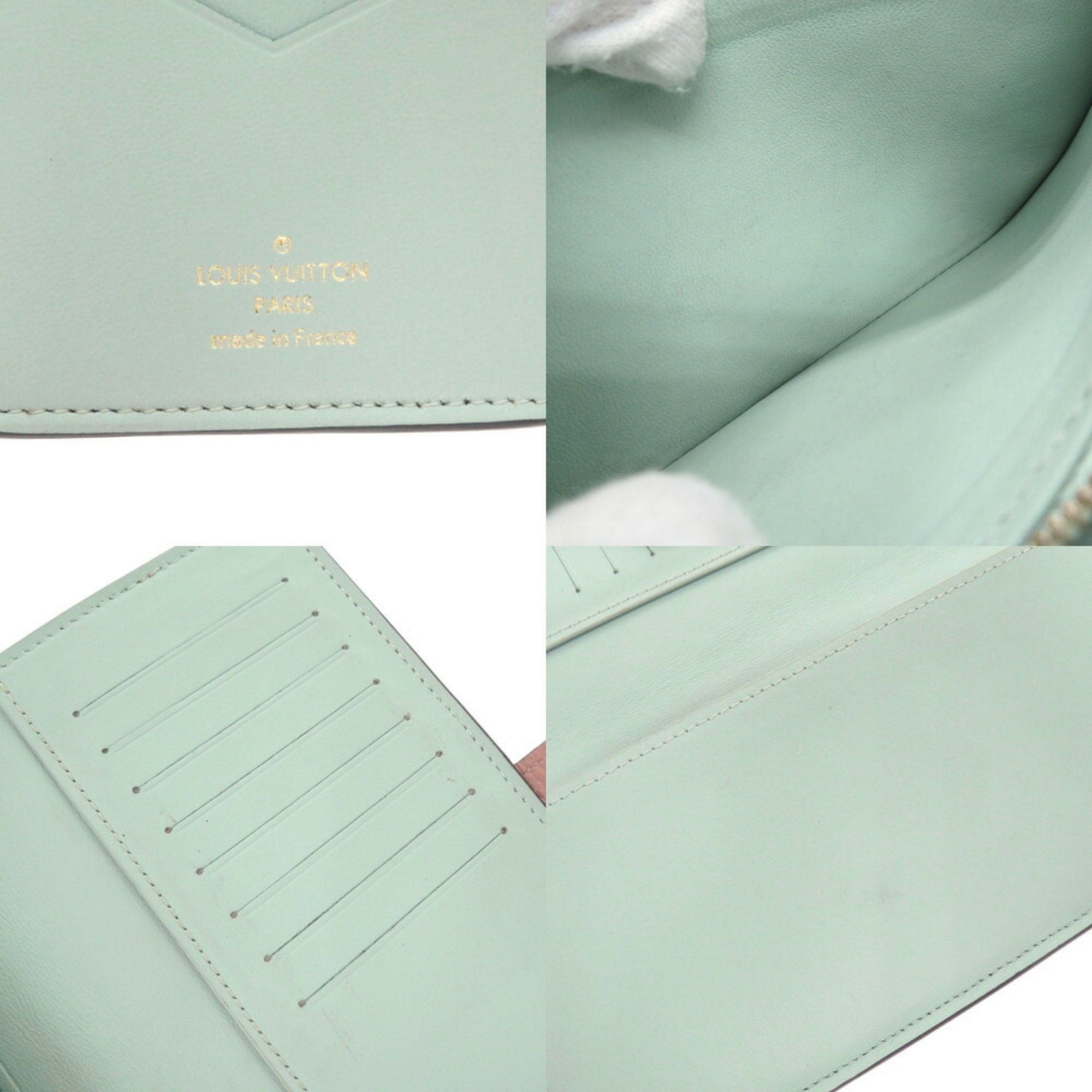 Louis Vuitton Galle Leather Long Wallet