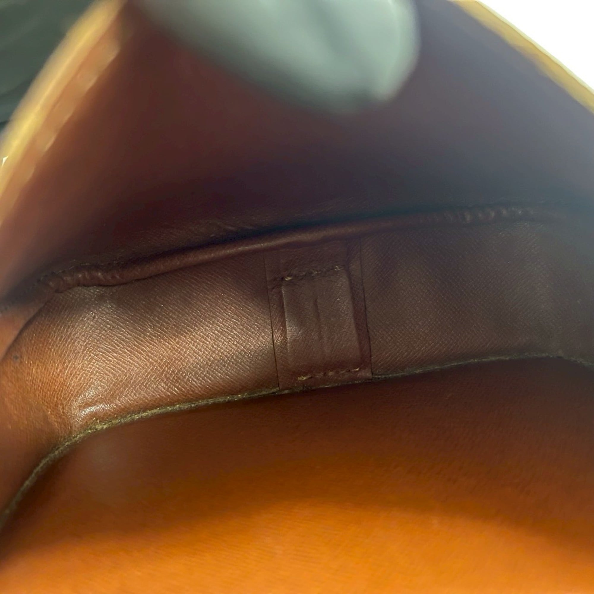 Louis Vuitton Brown Leather Pvc Pochette Shoulder Bag