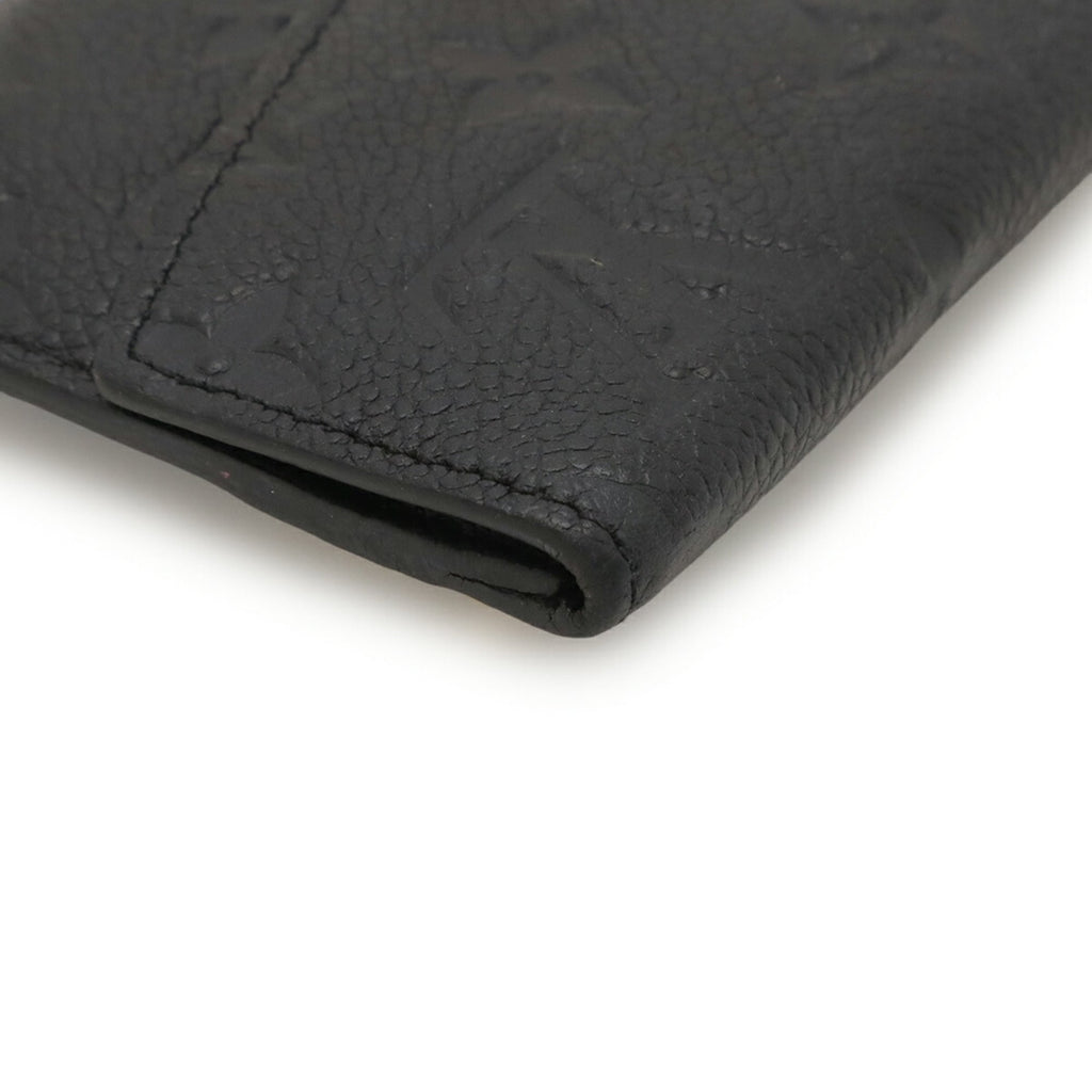 Louis Vuitton Black Noir Monogram Empreinte Leather Coin Purse/Coin Case