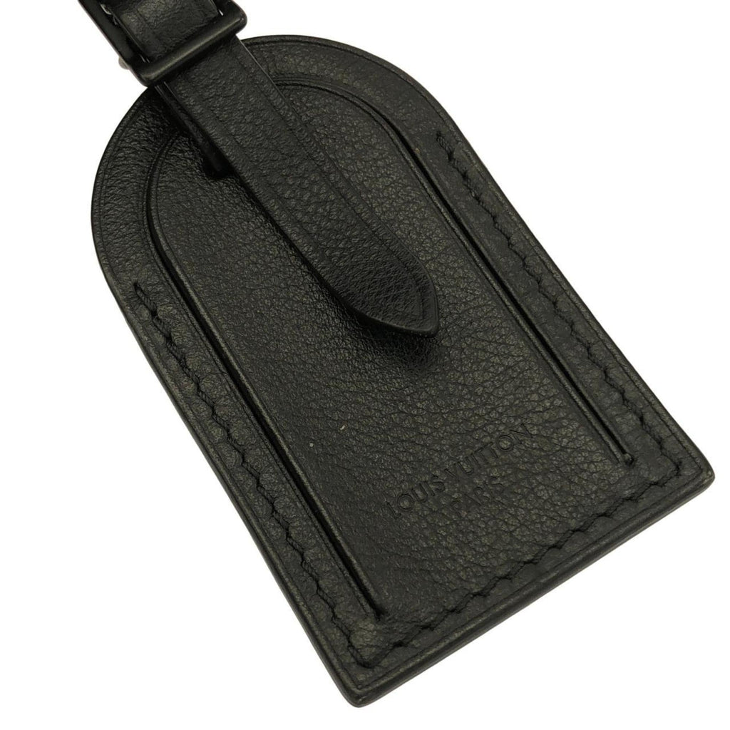 Louis Vuitton Black Monogram Leather Shoulder Bag