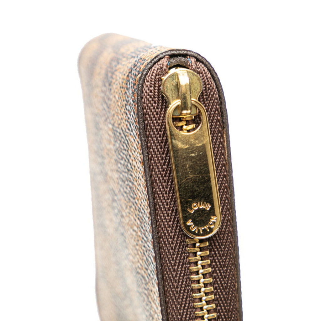 Louis Vuitton Brown Pvc Leather Coin Purse/Coin Case
