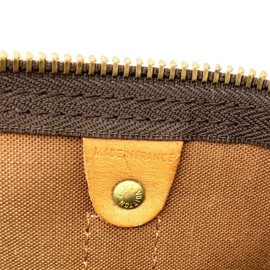 Louis Vuitton Monogram Brown Monogram Leather Boston Bag