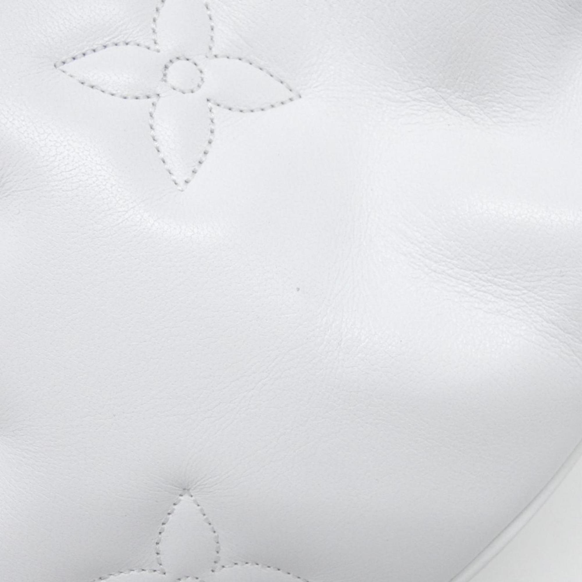 Louis Vuitton Off-White White Leather Shoulder Bag