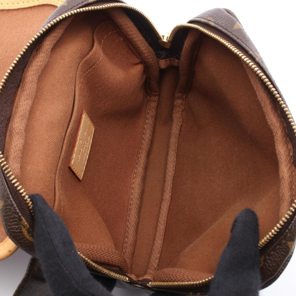 Louis Vuitton Brown Coated Canvas Leather Fanny Pack